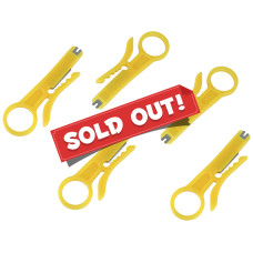 5pcs Pack RJ45 Cat5 Cat6 Punch Down Network UTP Cable Cutter Stripper